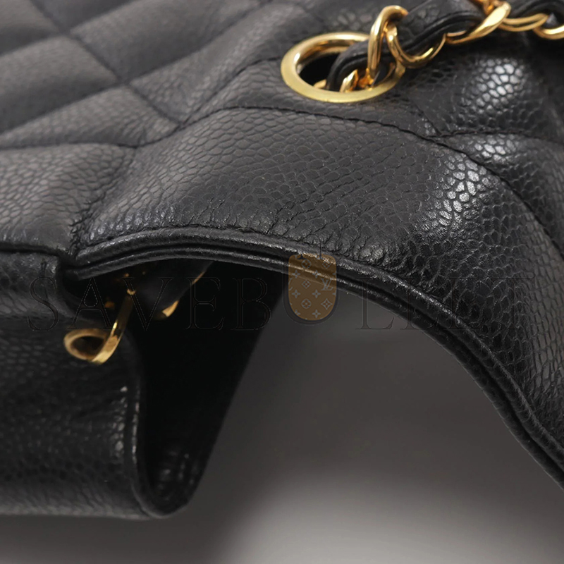 CHANEL CAVIAR SMALL DIANA FLAP BAG 210121 (22*14*7cm)